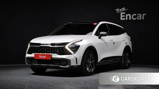 Kia Sportage 5th Generation Hybrid 2022 Белый из Кореи