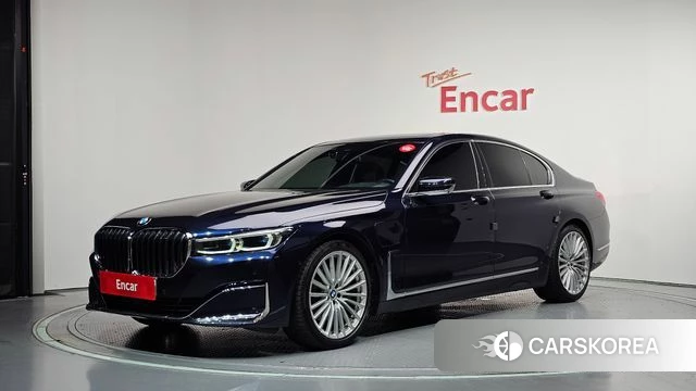 BMW 7 Series (G11) 2019 Синий из Кореи