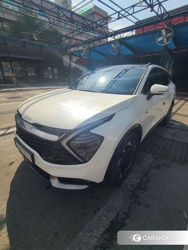 Kia Sportage 5th Generation 2023 Белый из Кореи