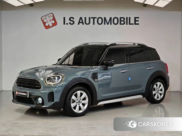 Mini Cooper Countryman 2021 Синий нефрит из Кореи