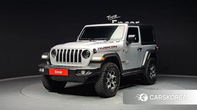 Jeep Wrangler (JL) 2023 Серебристо-серый из Кореи