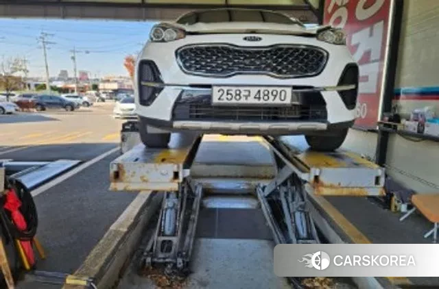 Kia Sportage The Bold 2021 Белый из Кореи