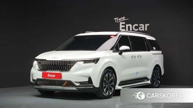 Kia Carnival 4th generation 2023 Белый из Кореи