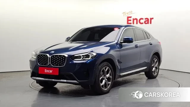 BMW X4 (G02) 2023 Синий из Кореи