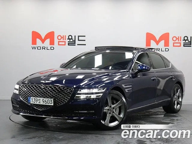Genesis G80 (RG3) 2021 Черный из Кореи