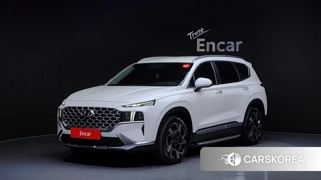 Hyundai The New Santa Fe 2021 Белый из Кореи