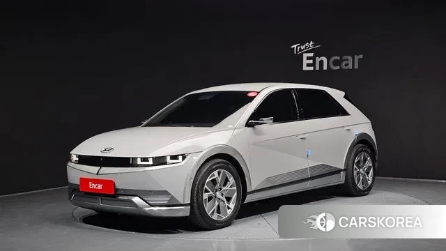 Hyundai Ionic 5 2021 Серебристо-серый из Кореи