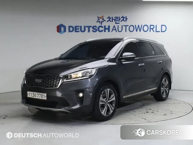 Kia The New Sorento 2018 Серый из Кореи