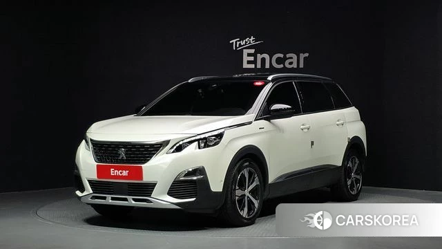 Peugeot 5008 second generation 2020 Белый из Кореи