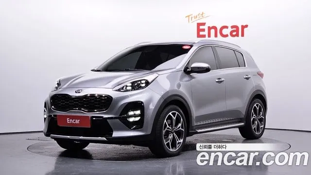 Kia Sportage The Bold 2019 Серебристо-серый из Кореи