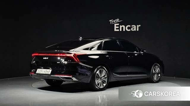 Kia K8 Hybrid 2024 Черный из Кореи