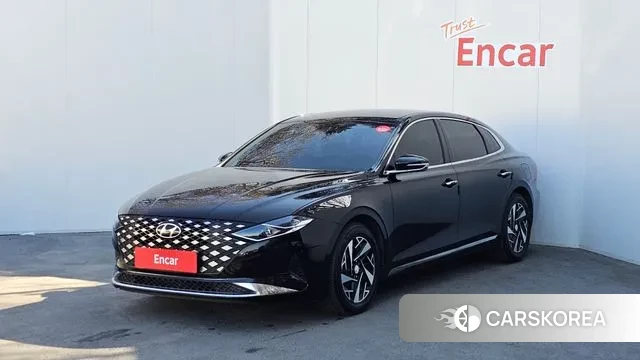 Hyundai The New Grandeur IG Hybrid 2021 Черный из Кореи