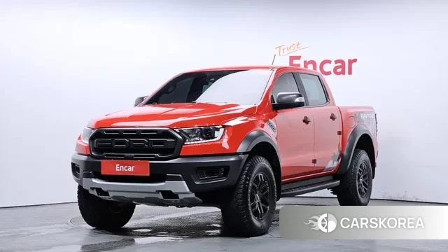 Ford Ranger 3rd Generation 2021 Красный из Кореи