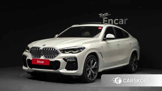 BMW X6 (G06) 2021 Белый из Кореи