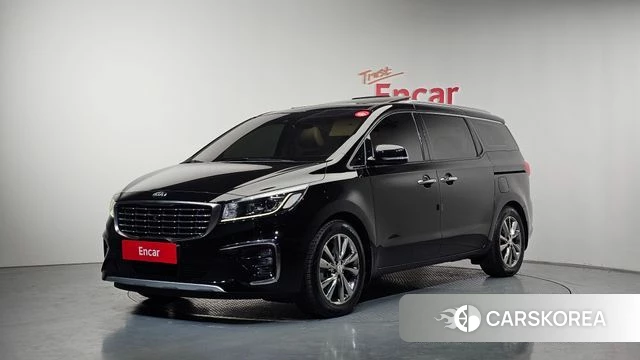 Kia The New Carnival 2018 Черный из Кореи