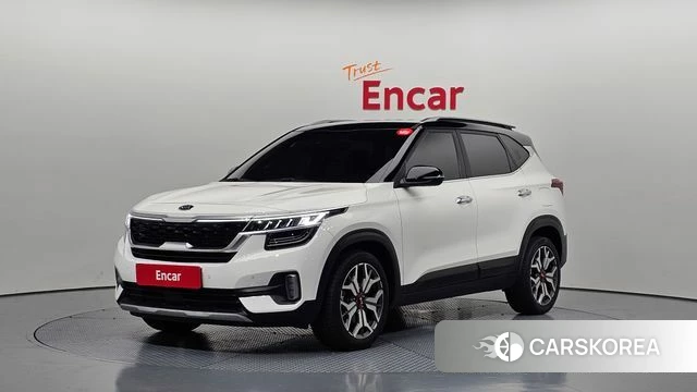 Kia Seltos 2021 Белый из Кореи