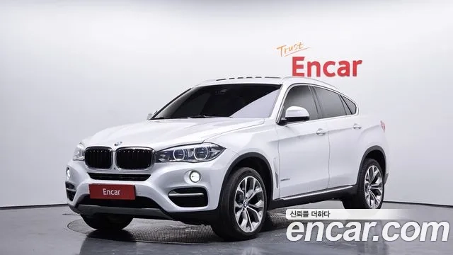 BMW X6 (F16) 2018 Белый из Кореи