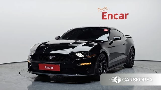 Ford Mustang 2023 Черный из Кореи