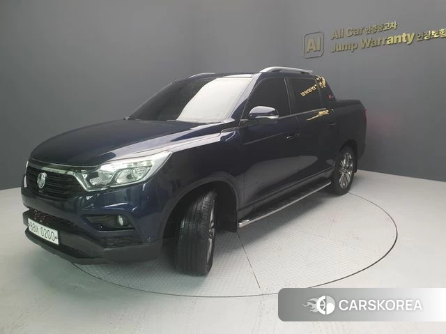 Ssangyong Rexton Sports 2018 Темно-зеленый из Кореи