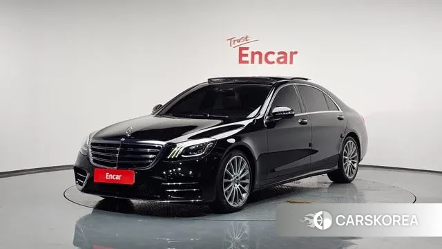 Mercedes-Benz S-Class W222 2020 Черный из Кореи