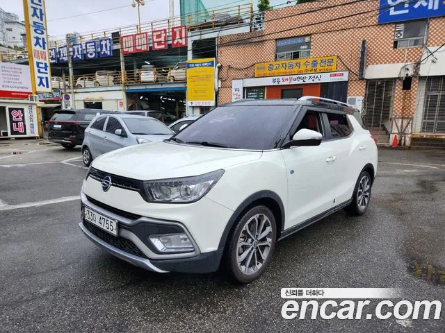 Ssangyong Tivoli Air 2018 Белый двухцветный из Кореи