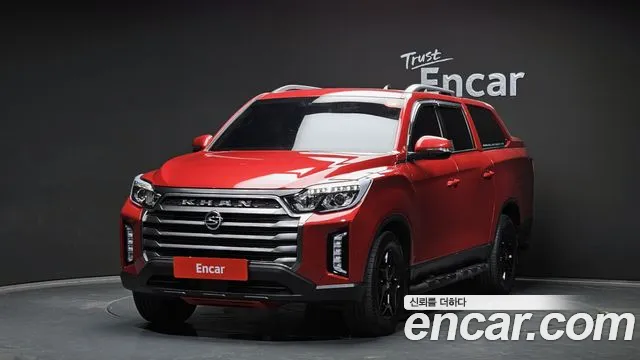 Ssangyong The New Rexton Sports Cannes 2022 Красный из Кореи