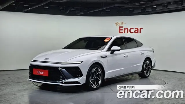 Hyundai Sonata D Edge (DN8) 2024 Белый из Кореи