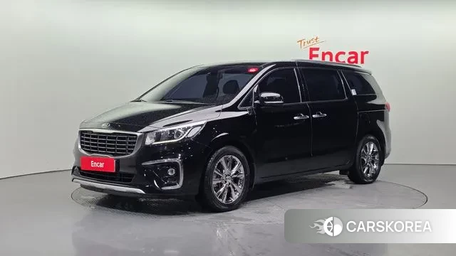 Kia The New Carnival 2018 Черный из Кореи