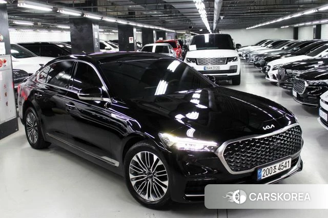 Kia The New K9 2nd generation 2022 Черный из Кореи