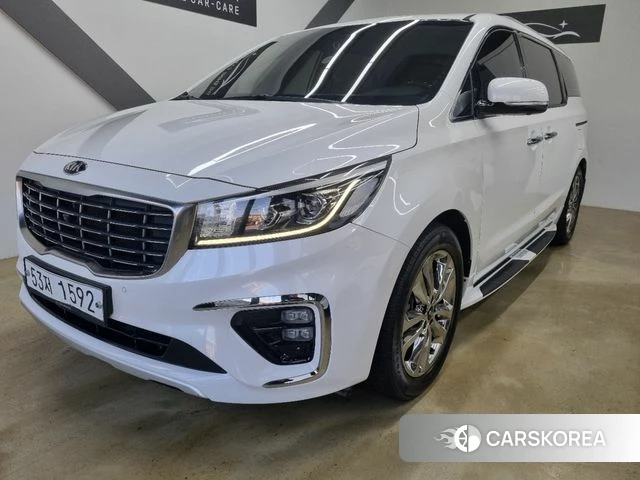 Kia The New Carnival 2019 Белый из Кореи