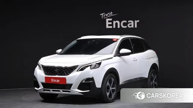Peugeot 3008 second generation 2018 Белый из Кореи