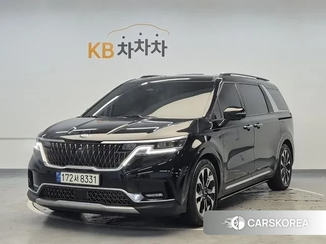 Kia Carnival 4th generation 2021 Черный из Кореи