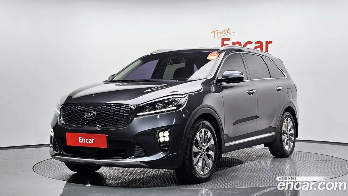 Kia The New Sorento 2019 Серый из Кореи