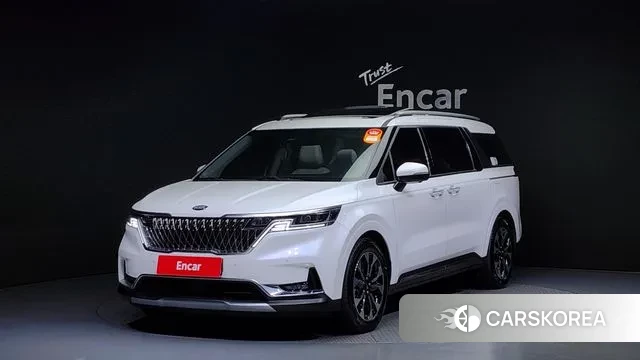 Kia Carnival 4th generation 2021 Белый из Кореи