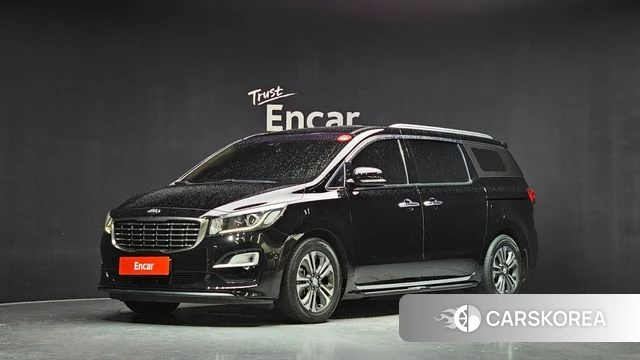 Kia The New Carnival 2018 Черный из Кореи