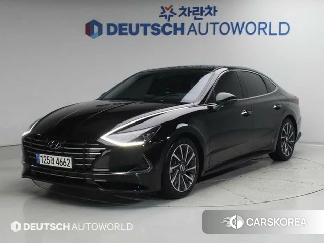 Hyundai Sonata (DN8) 2022 Черный из Кореи