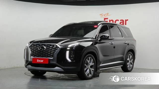 Hyundai Palisade 2021 Черный из Кореи