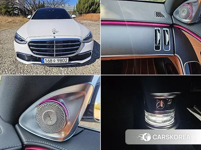 Mercedes-Benz S-Class W223 2024 Белый из Кореи