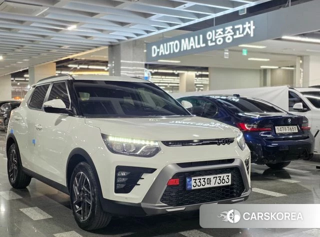 Ssangyong The New Tivoli 2024 Белый из Кореи