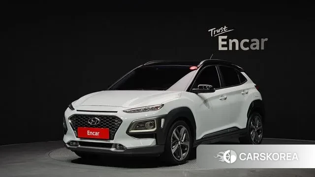 Hyundai Kona 2018 Белый из Кореи