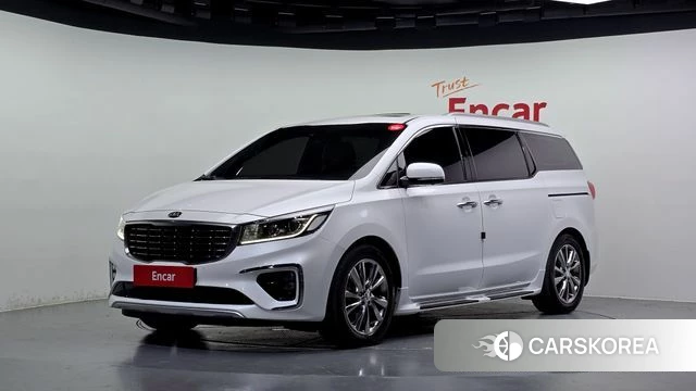 Kia The New Carnival 2019 Белый из Кореи