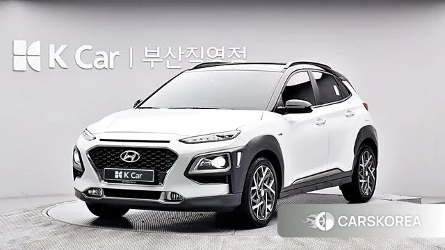 Hyundai Kona Hybrid 2020 Белый из Кореи