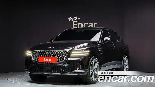 Genesis GV80 Coupe 2024 Черный из Кореи