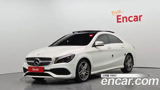 Mercedes-Benz CLA-Class C117 2018 Белый из Кореи