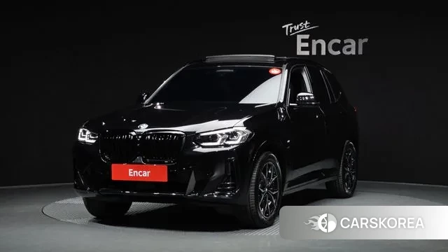 BMW X3 (G01) 2024 Черный из Кореи