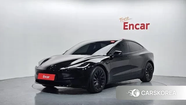 Tesla Model 3 2025 Черный из Кореи