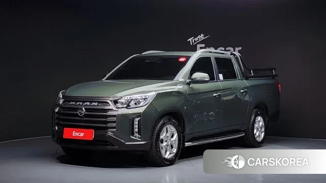 Ssangyong The New Rexton Sports Cannes 2022 Темно-зеленый из Кореи