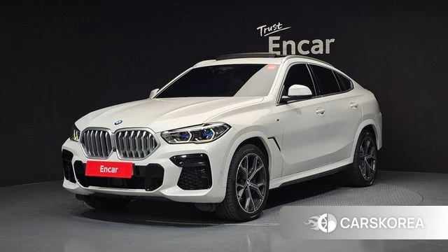 BMW X6 (G06) 2022 Белый из Кореи