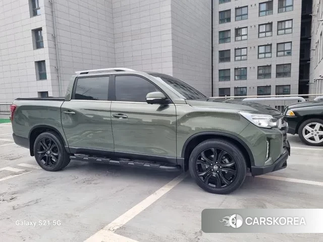 Ssangyong The New Rexton Sport 2022 Темно-зеленый из Кореи