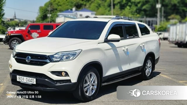 Ssangyong Rexton Sports 2018 Белый из Кореи